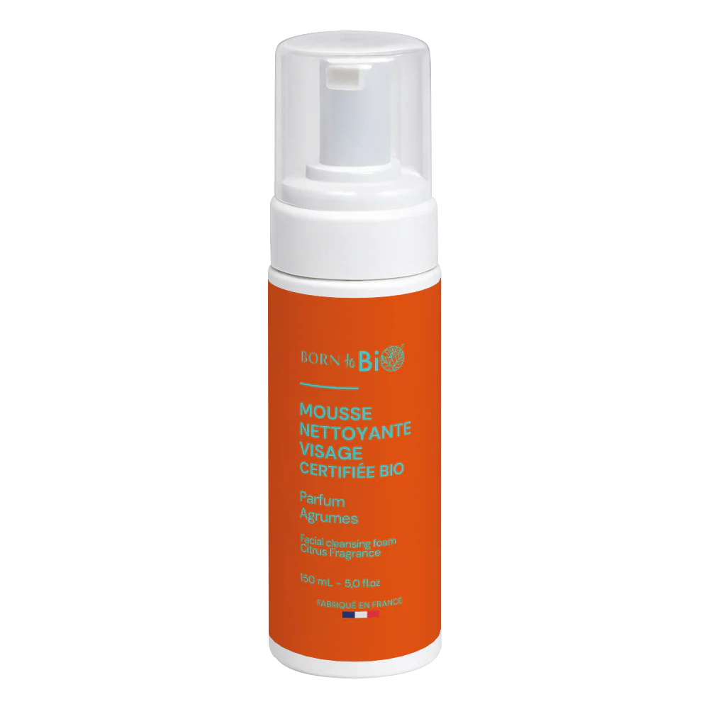 Mousse Nettoyante Visage Bio aux Agrumes – Nettoyage Doux & Éclat Naturel-0