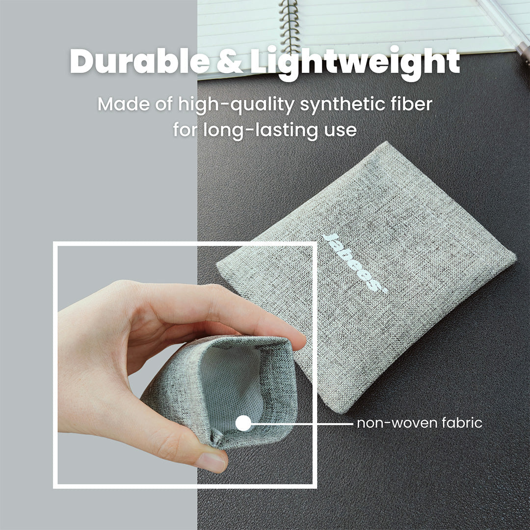 Pochette de Rangement en Tissu avec Fermeture Pression – Compacte et Pratique