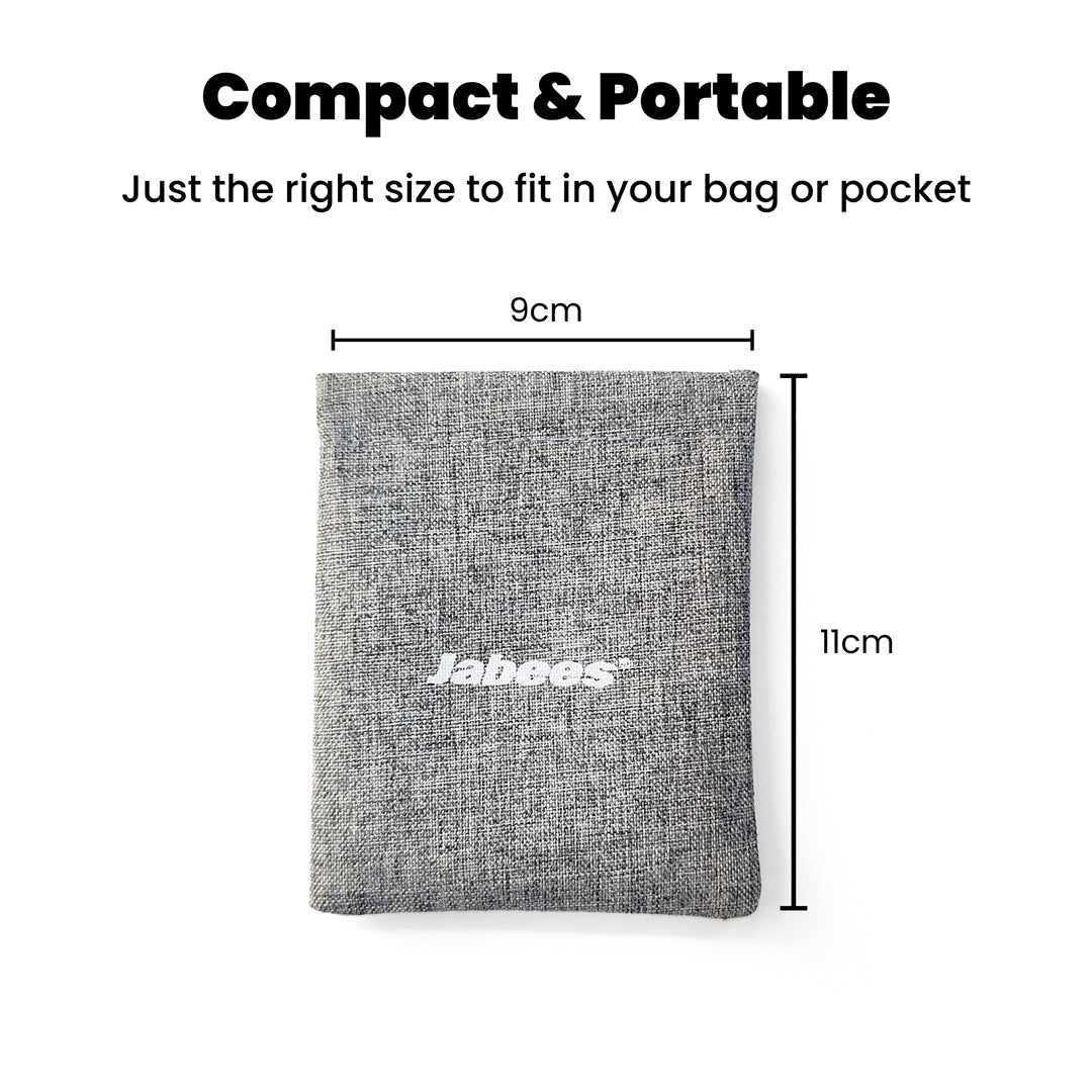 Pochette de Rangement en Tissu avec Fermeture Pression – Compacte et Pratique