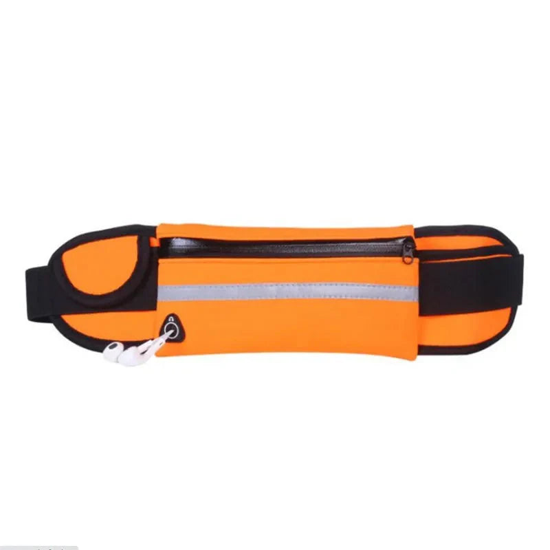 Running Waist bag Men Women Marathon Cycling Multi-functional bags With Water Bottle Waterproof Phone bag unisex Waist Belt pack-6