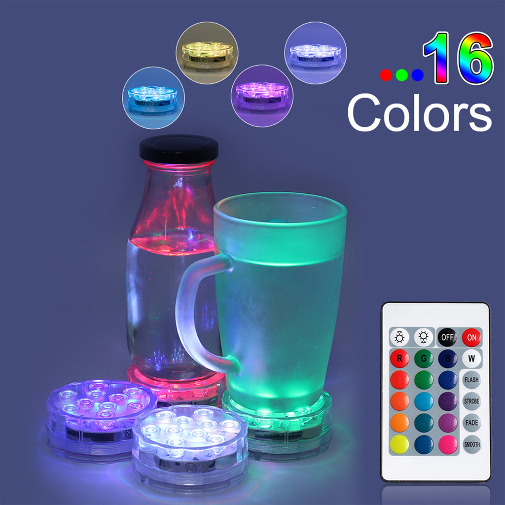 Lampe LED submersible à piles