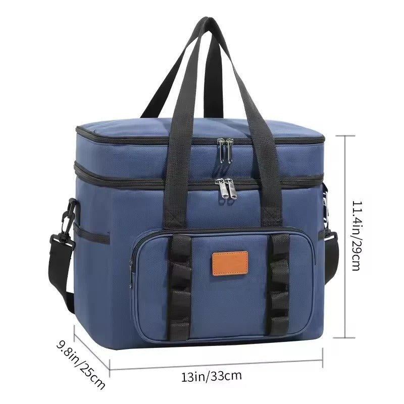 Sac Isotherme 15L Premium – Lunch Bag Étanche avec Bandoulière pour Plage & Voyage-4