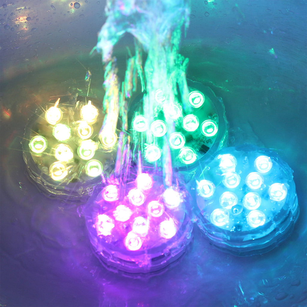 Lampe LED submersible à piles