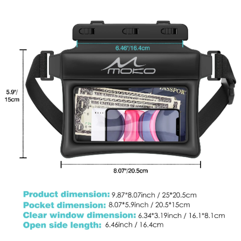Pochette Téléphone Étanche Flottante IPX8 – Protection Plage, Piscine & Sports Nautiques-1
